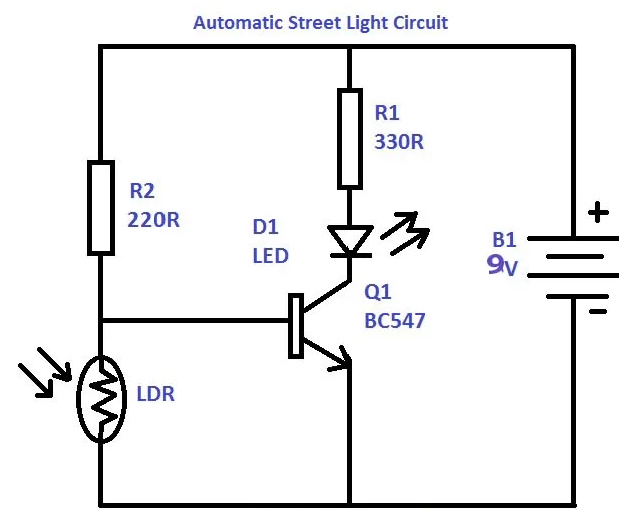 LDR Circuit Diagram